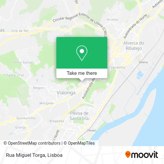 Rua Miguel Torga map