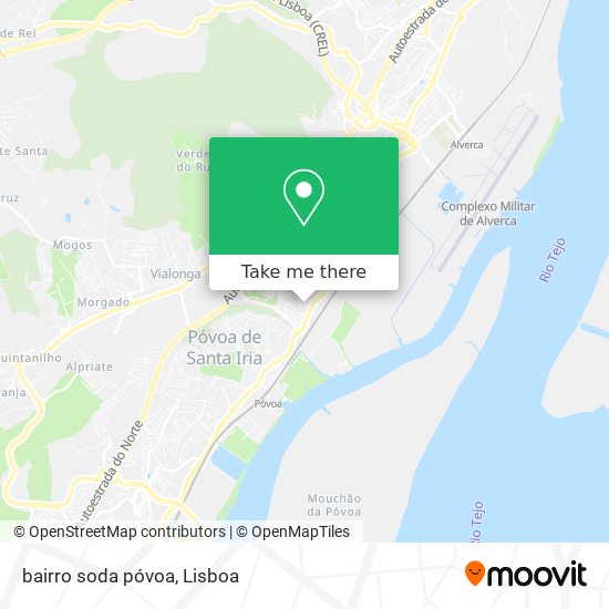 bairro soda póvoa mapa