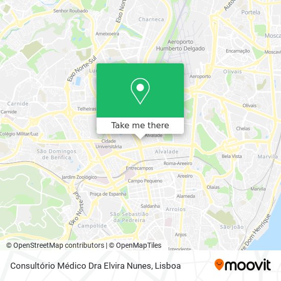 Consultório Médico Dra Elvira Nunes map
