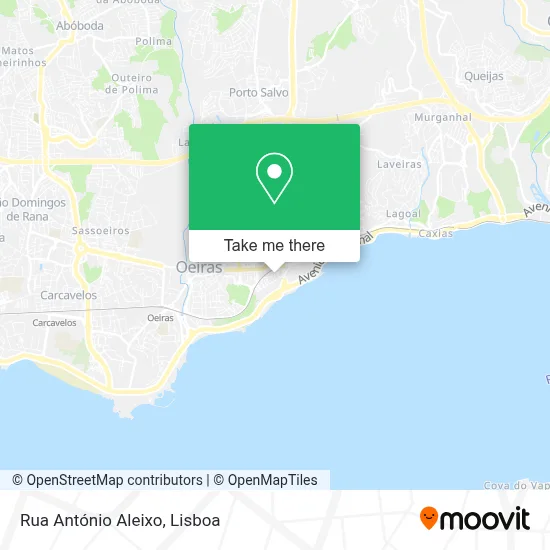 Rua António Aleixo map