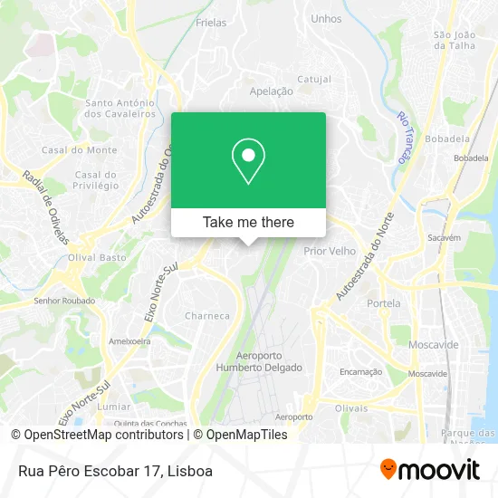 Rua Pêro Escobar 17 map