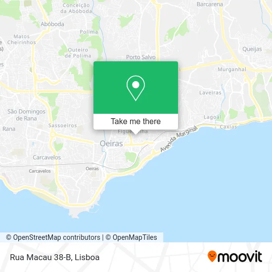 Rua Macau 38-B map