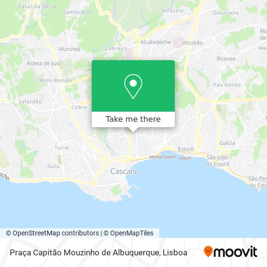 Praça Capitão Mouzinho de Albuquerque map