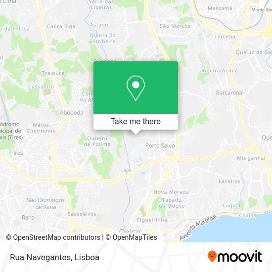 Rua Navegantes map