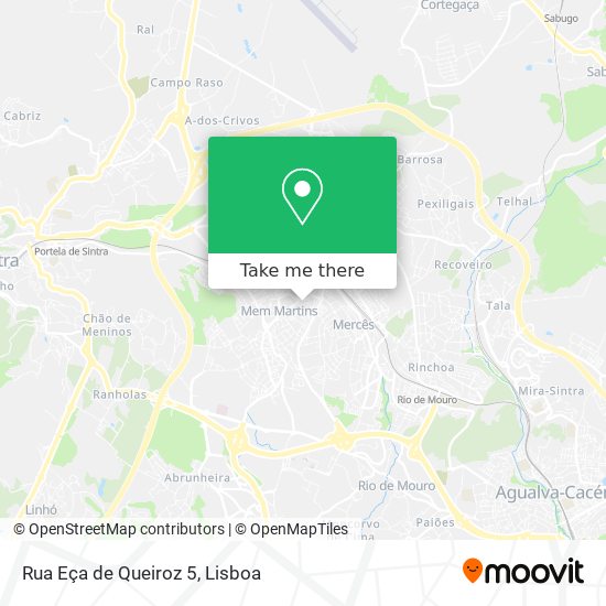 Rua Eça de Queiroz 5 mapa