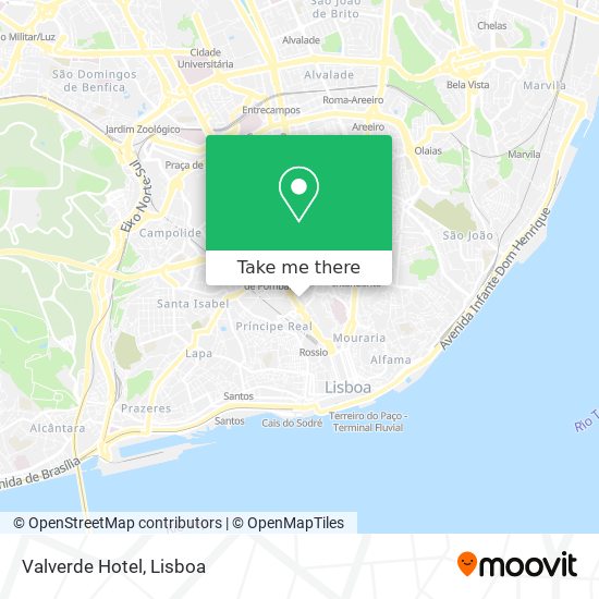 Valverde Hotel map