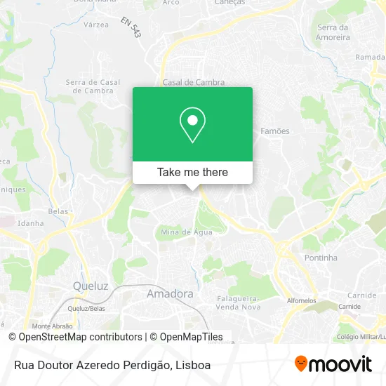 Rua Doutor Azeredo Perdigão map