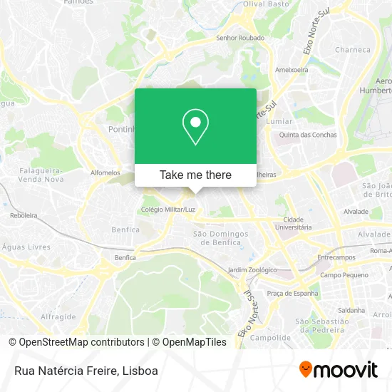 Rua Natércia Freire map