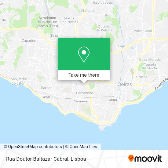 Rua Doutor Baltazar Cabral map