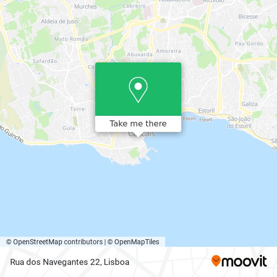 Rua dos Navegantes 22 map