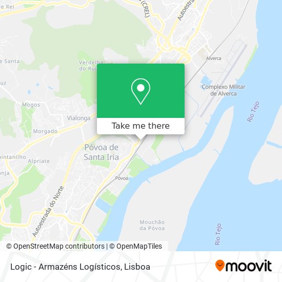 Logic - Armazéns Logísticos map