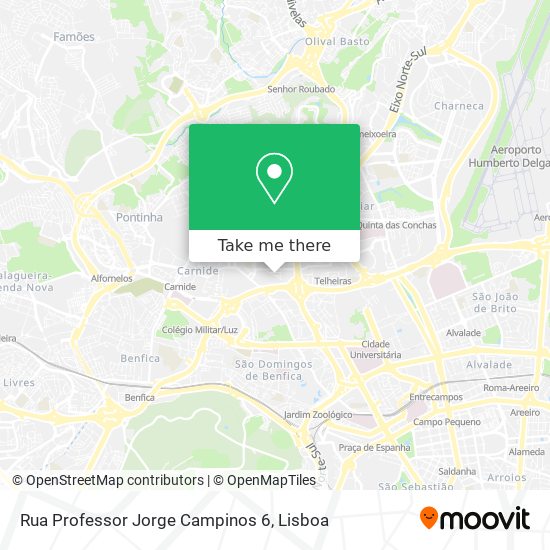 Rua Professor Jorge Campinos 6 map