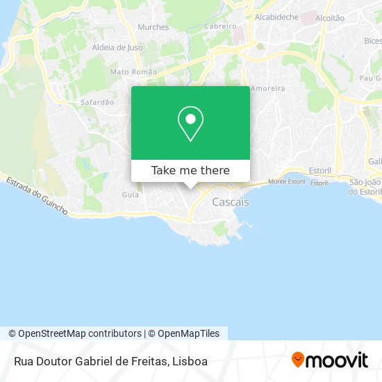 Rua Doutor Gabriel de Freitas map