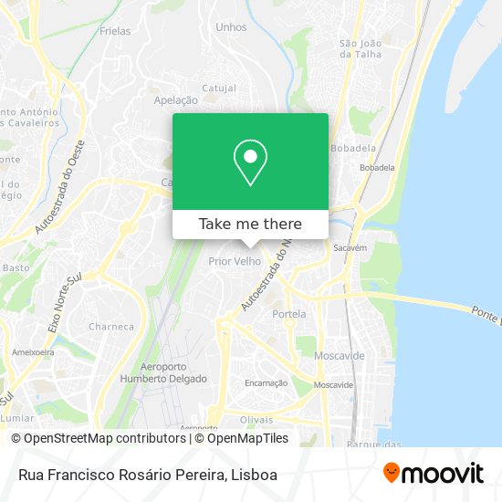 Rua Francisco Rosário Pereira map