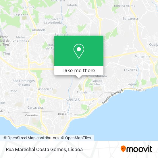Rua Marechal Costa Gomes map