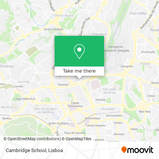 Cambridge School map