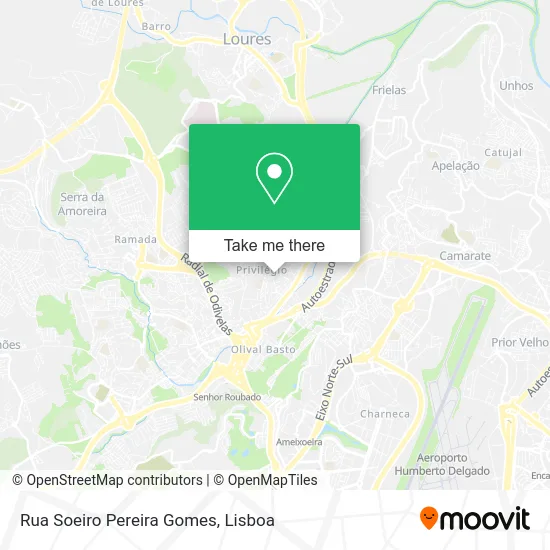 Rua Soeiro Pereira Gomes map
