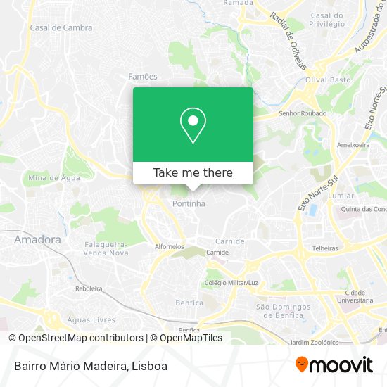 Bairro Mário Madeira map