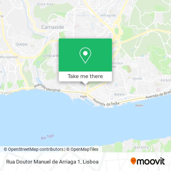 Rua Doutor Manuel de Arriaga 1 mapa