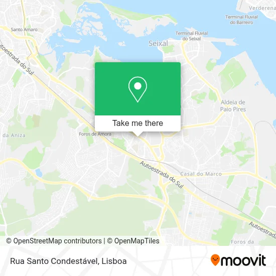 Rua Santo Condestável map
