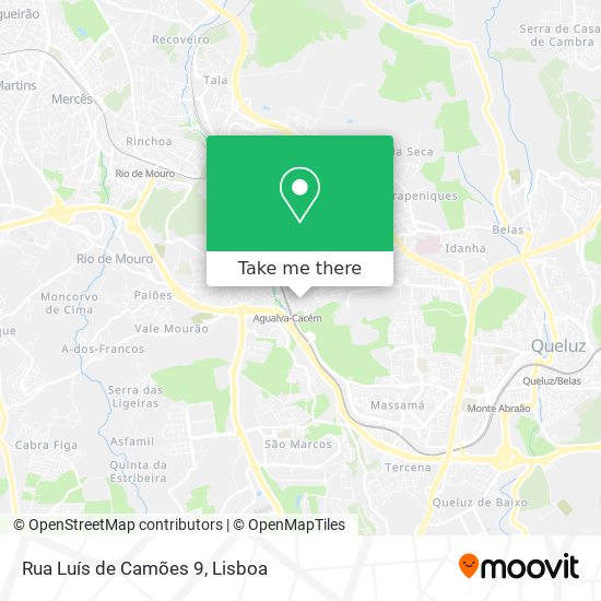 Rua Luís de Camões 9 mapa