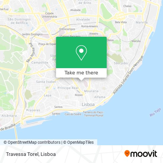 Travessa Torel map