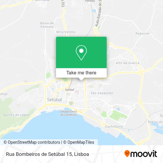 Rua Bombeiros de Setúbal 15 map