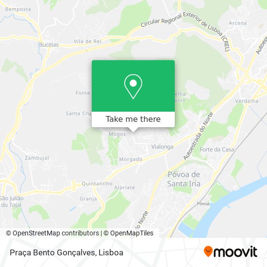 Praça Bento Gonçalves map