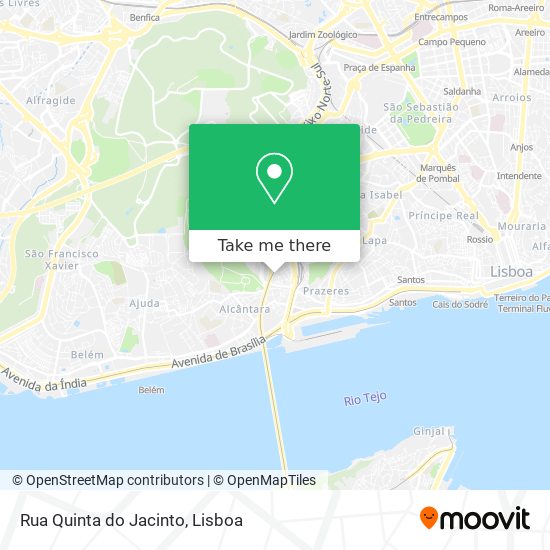 Rua Quinta do Jacinto map