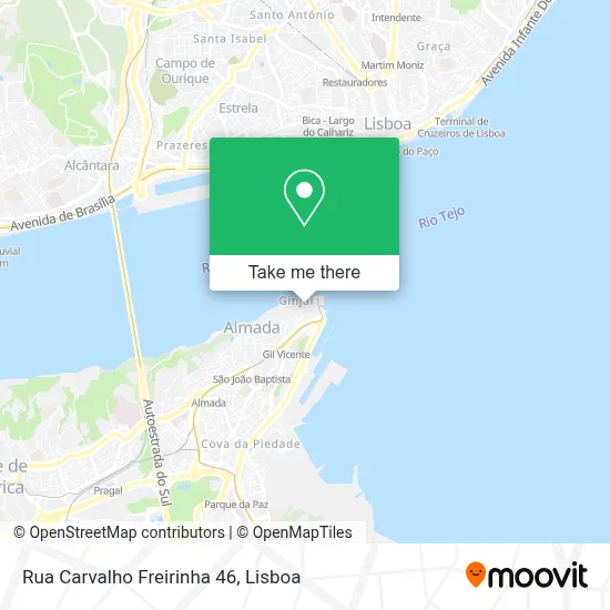 Rua Carvalho Freirinha 46 map