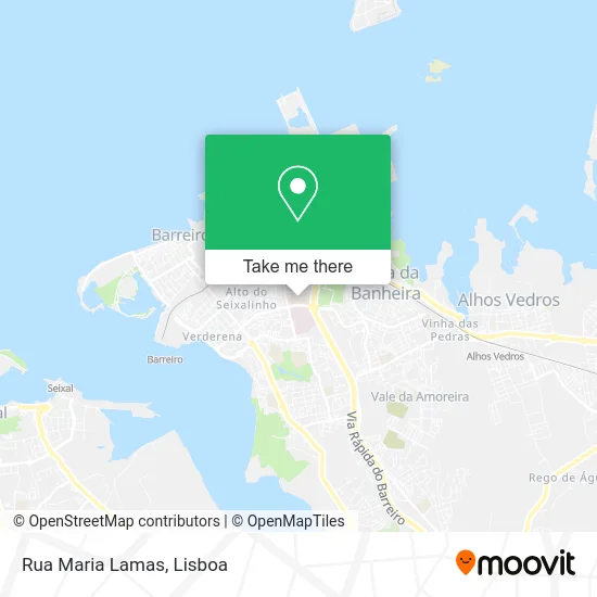 Rua Maria Lamas map