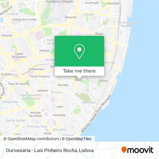 Ourivesaria - Luís Pinheiro Rocha map