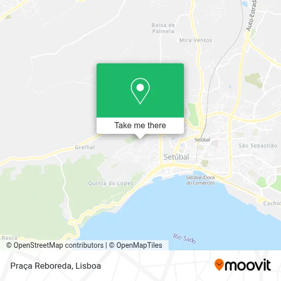 Praça Reboreda map