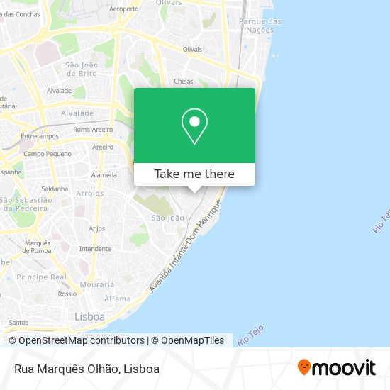 Rua Marquês Olhão map