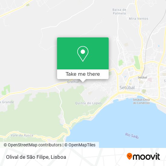 Olival de São Filipe map