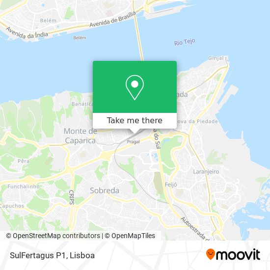 SulFertagus P1 mapa