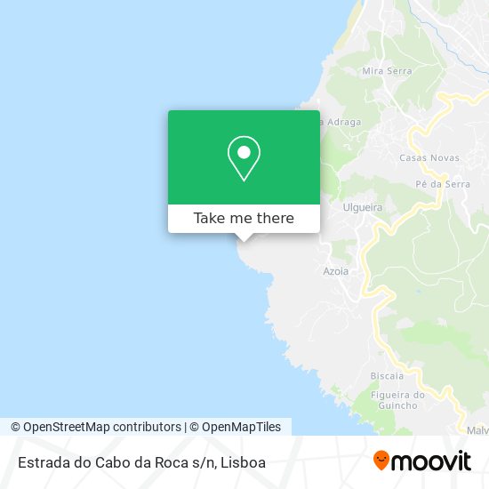 Estrada do Cabo da Roca s/n map