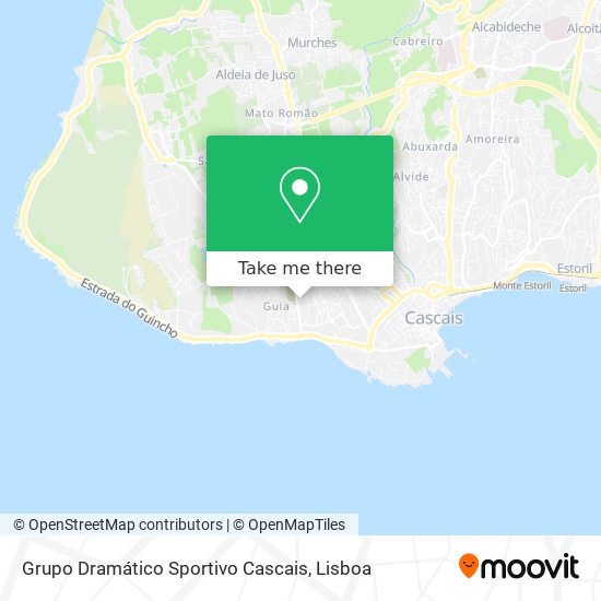 Grupo Dramático Sportivo Cascais map