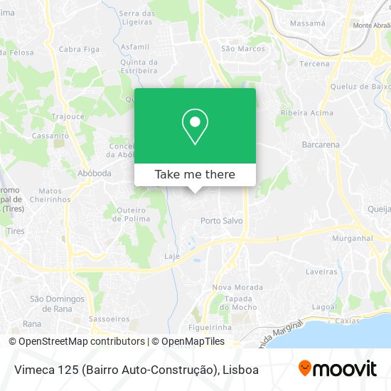 Vimeca 125 (Bairro Auto-Construção) mapa
