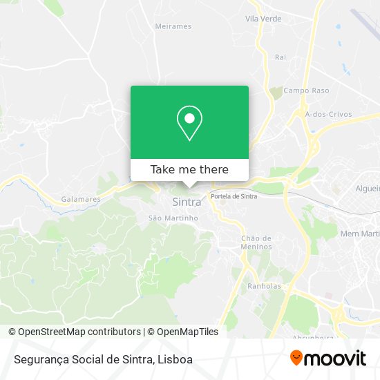 Segurança Social de Sintra map