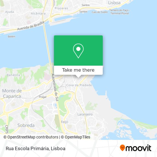 Rua Escola Primária map