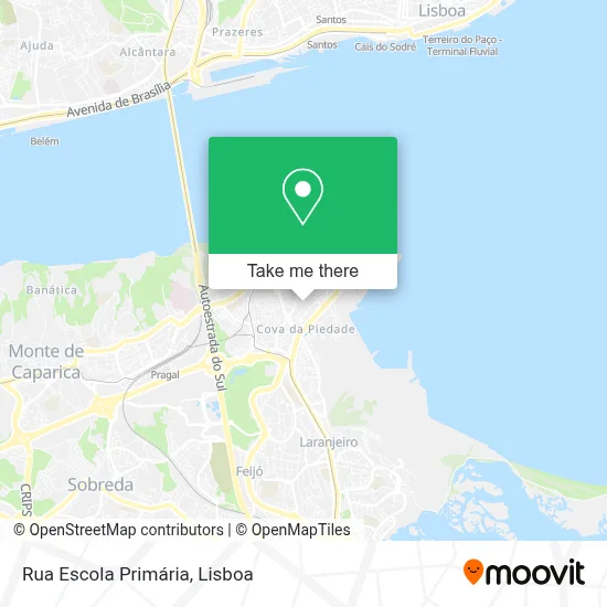 Rua Escola Primária map