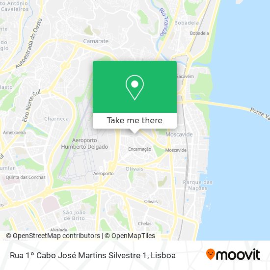Rua 1º Cabo José Martins Silvestre 1 map