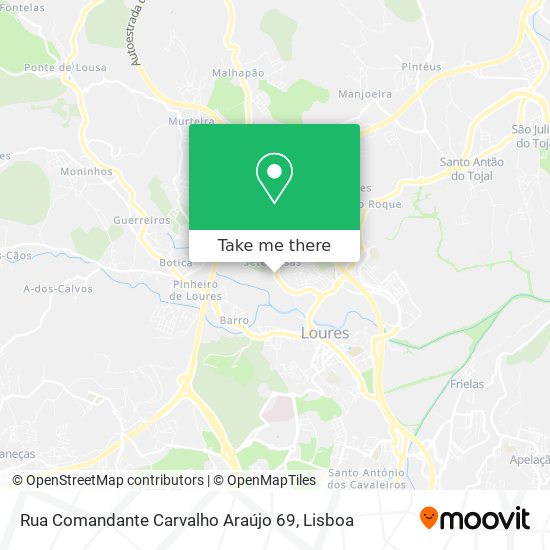 Rua Comandante Carvalho Araújo 69 map