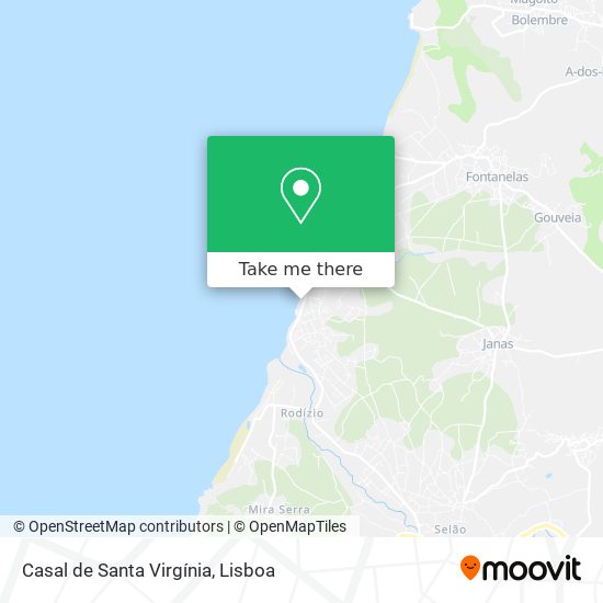 Casal de Santa Virgínia map