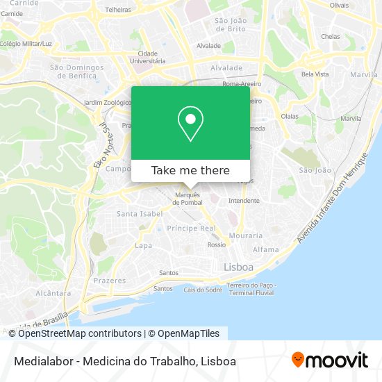 Medialabor - Medicina do Trabalho mapa