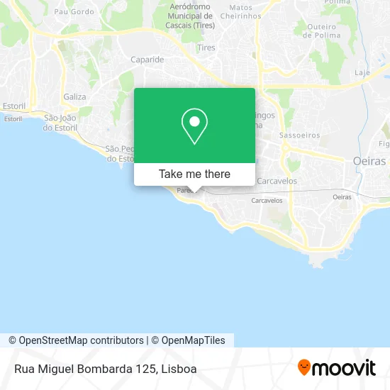 Rua Miguel Bombarda 125 map