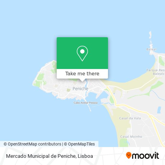 Mercado Municipal de Peniche map