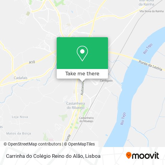Carrinha do Colégio Reino do Alão map