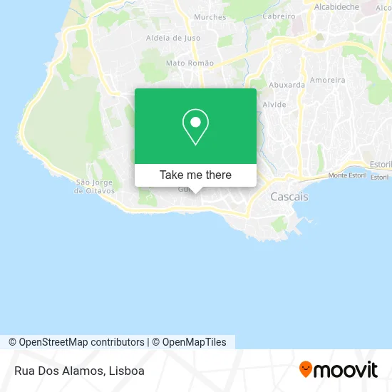 Rua Dos Alamos map